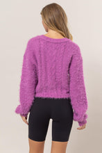 Load image into Gallery viewer, Vintage Plum Cardigan
